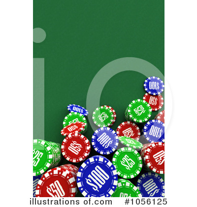 Poker Chips Clipart  1056125 By Stockillustrations   Royalty Free  Rf