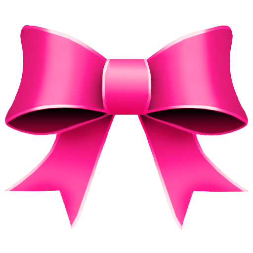 Ribbon Pink Icon   Christmas Icon Set   Softicons Com