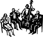 String Orchestra Clipart Quartet  Art Parts Clip Art