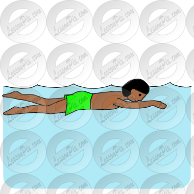 Swim Picture For Classroom   Therapy Use   Great Swim Clipart