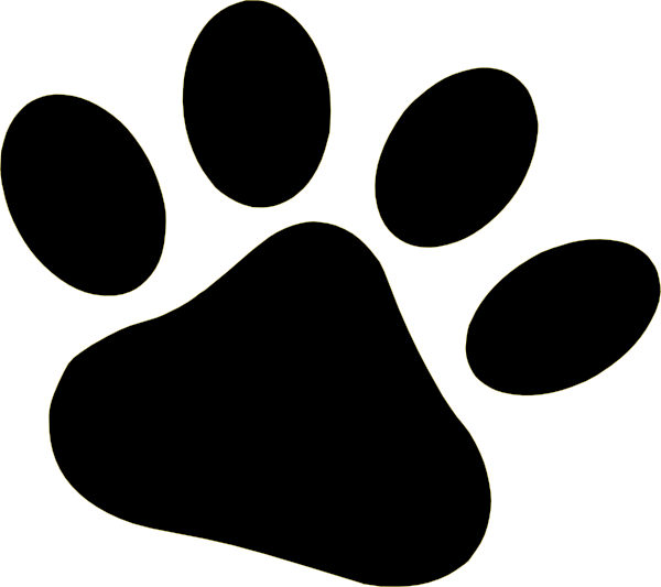 Black Pet Paw Clip Art At Clker Com   Vector Clip Art Online Royalty