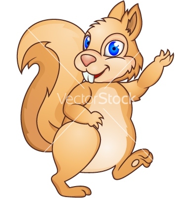 Funny Squirrel Clip Art