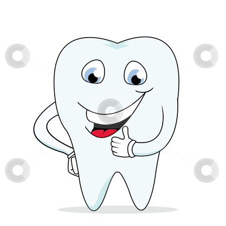 Funny Tooth Stock Vector Clipart Funny Tooth By Alexander Limbach
