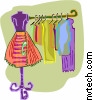 Illustrationsof Com 214613 Royalty Free Clothing Clipart Illustration
