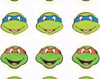 Ninja Turtle Faces Clipart   Free Clip Art Images