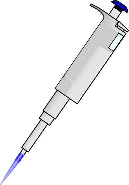 Pipette Tip Cartoon Pipette With Tip Clip Art