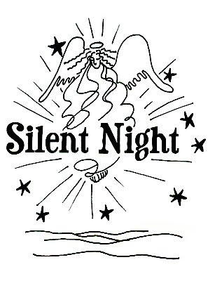 Silent Night Clipart Silent Night By Kathy Grimm 