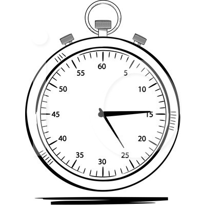 Stopwatch Clipart Black And White   Clipart Panda   Free Clipart
