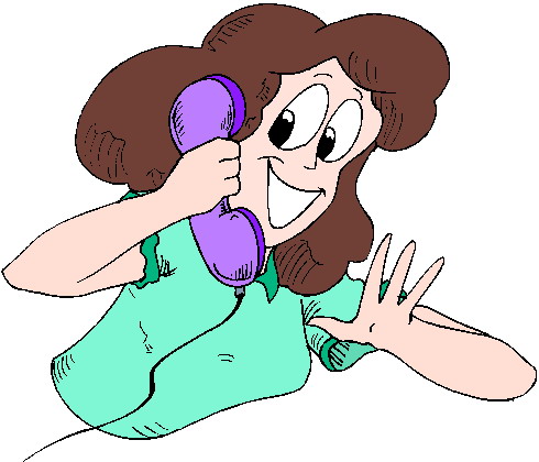 Aunt Clipart Telephone Clip Art