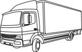 Black And White Transportation Outline Clipart And Graphics