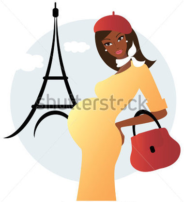     Browse   Parks   Outdoor   African American Pregnant Woman In Paris