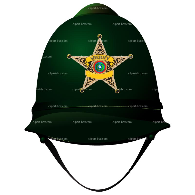 Clipart Police Helmet   Royalty Free Vector Design