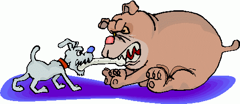 Dogs Fighting Over Bone Clipart   Dogs Fighting Over Bone Clip Art
