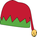 Elf Hat Clip Art   Coloring Pages