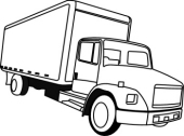 Free Black And White Transportation Outline Clipart   Clip Art