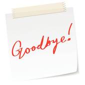 Goodbye   Clipart Graphic