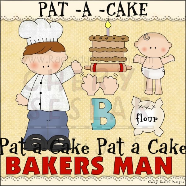 Pat A Cake Clip Art Download     1 00   Dollar Doodles