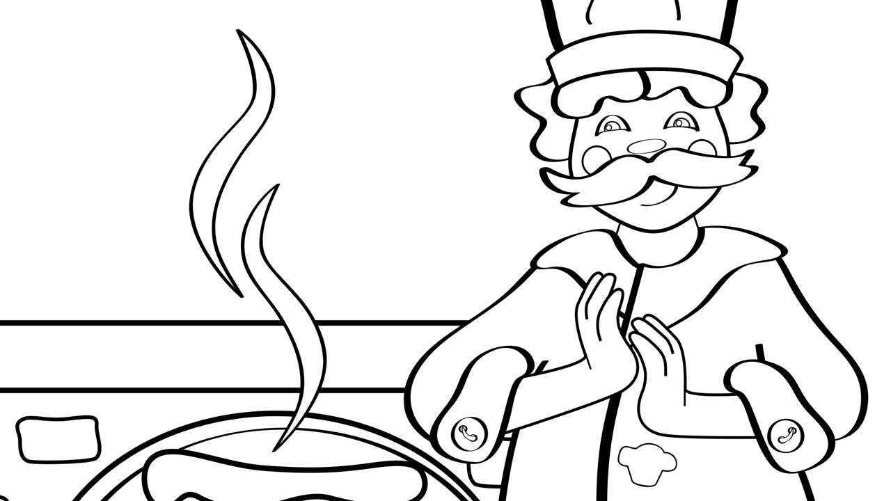 Pat A Cake Coloring Page   Mother Goose Clubmother Goose Club