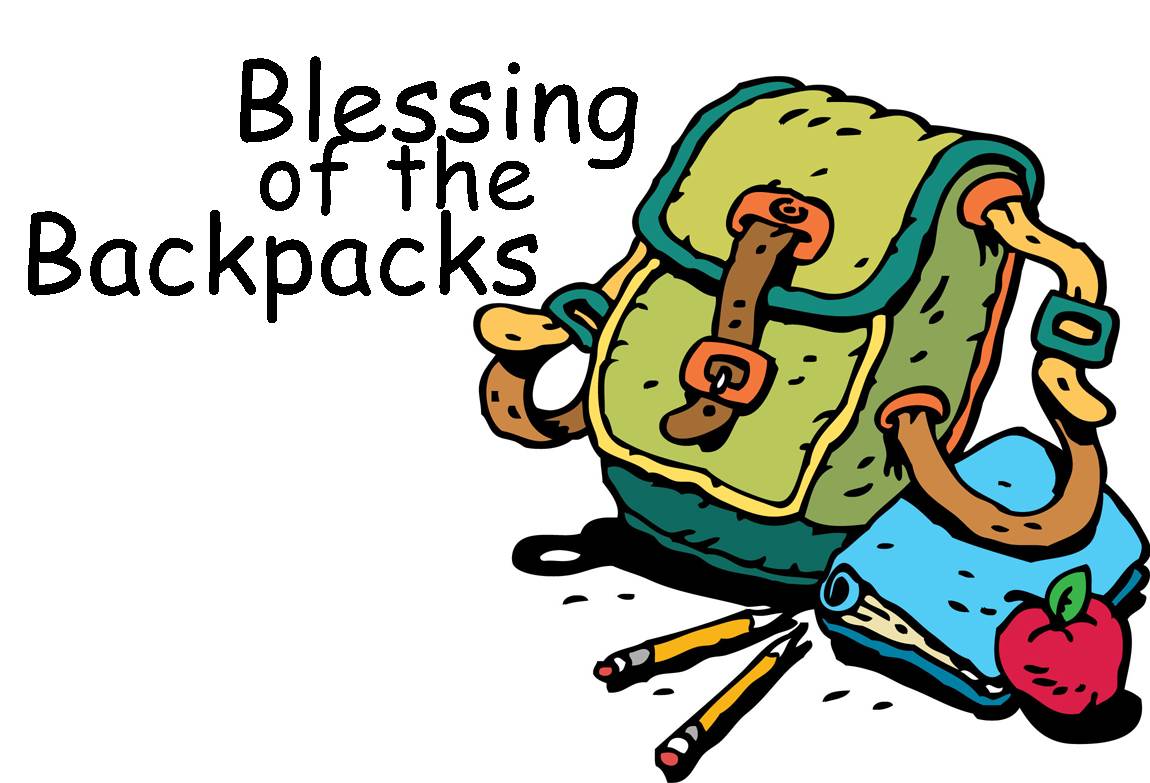 Revgalblogpals  Blessing Of The Backpacks  Monday Extra