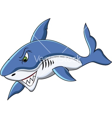 Shark Cartoon Shark Cartoon Vector 879362 Jpg