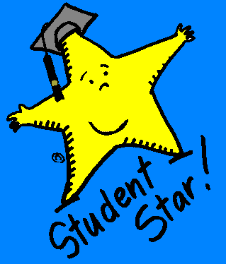 Student Star  In Color    Clip Art Gallery