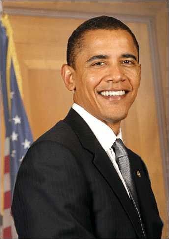 2009 Barack Hussein Obama   Http   Www Wpclipart Com American History