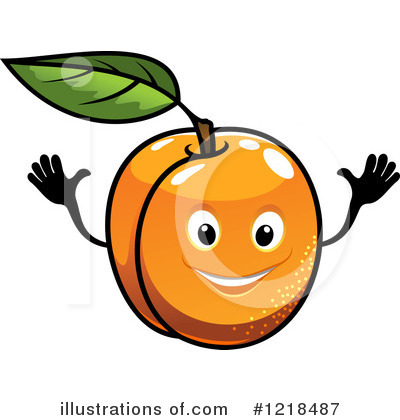 Apricot Clipart  1218487 By Seamartini Graphics   Royalty Free  Rf