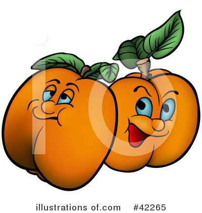 Apricot Clipart  42265 By Dero   Royalty Free  Rf  Stock Illustrations