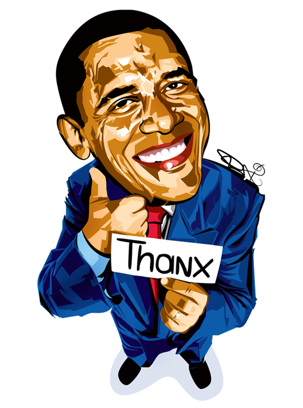 Barack Obama Clip Art   Clipart Best