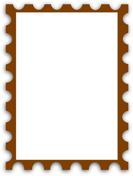 Blank Postage Stamp Clip Art   Clipart Panda   Free Clipart Images