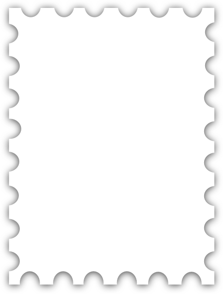 Blank Postage Stamp Template Dedicated To Susi Tekunan By R D