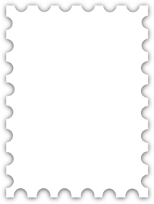 Blank Postage Stamp Template Dedicated To Susi Tekunan By R D