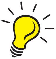 Bright Idea Light Bulb Clip Art