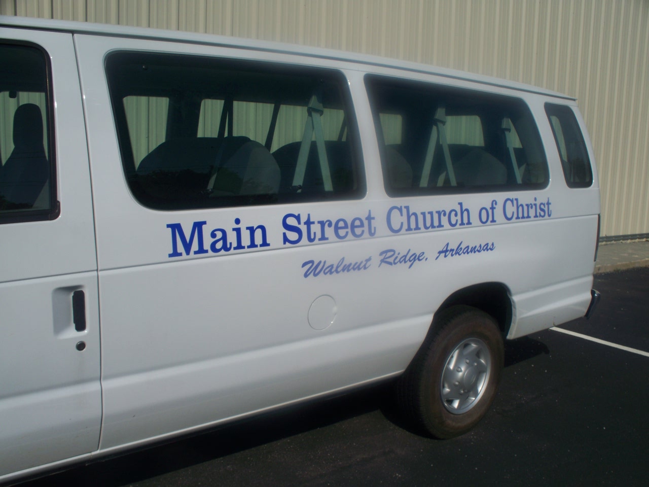 Church Van Posted By Main Street Church