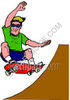 Clipart Guide   Skateboard Ramp Clipart Clip Art Illustrations