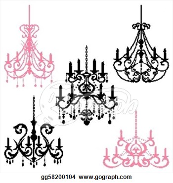 Crystal Chandelier Clipart   Free Clip Art Images