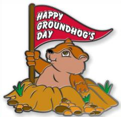 Free Groundhog Day Clipart
