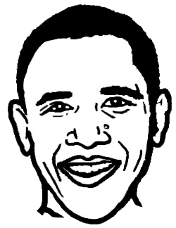 Full Version Of Barack Obama Clipart
