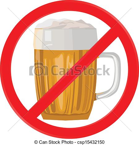 No Alcohol Clipart No Alcohol Stock Illustrations