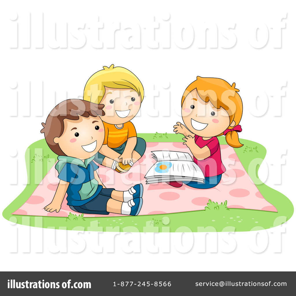 Reading Clipart  101481 By Bnp Design Studio   Royalty Free  Rf  Stock    