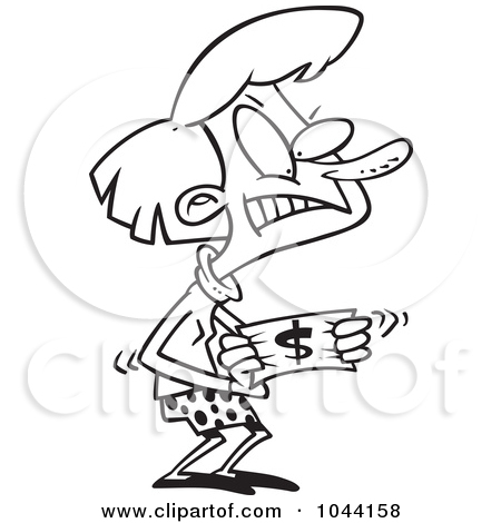 Royalty Free  Rf  Stretching A Dollar Clipart   Illustrations  1