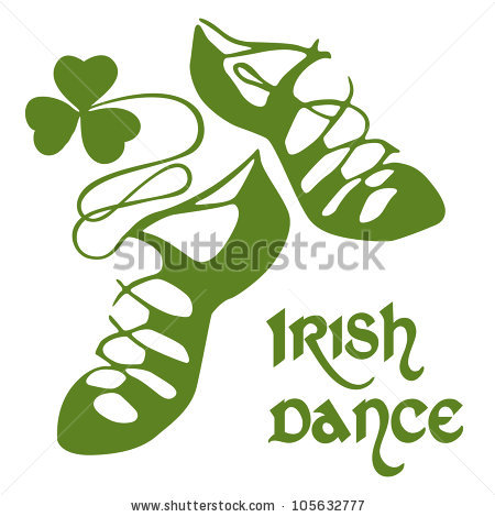Shamrock Irish Dance Clipart