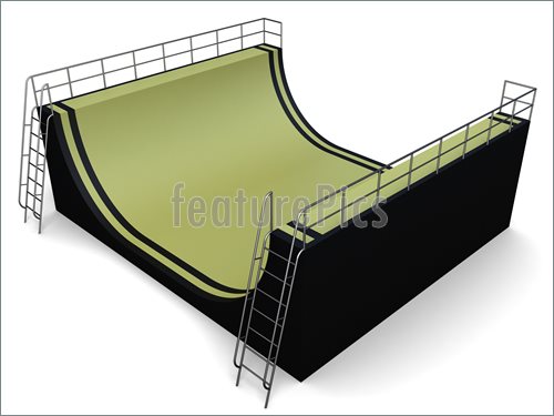 Skateboard Ramp Clipart