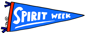 Spirit Week  In Color    Clip Art Gallery