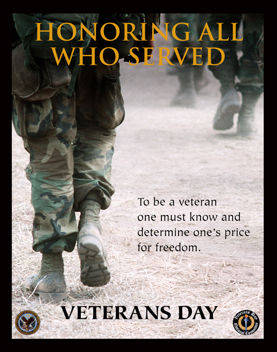 Veterans Day Clipart And Coloring Pages