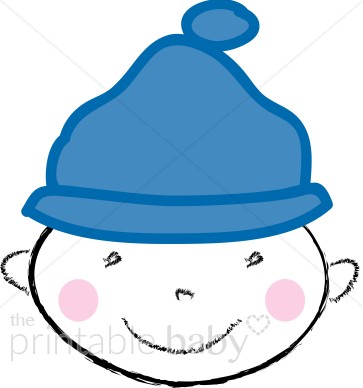 Baby Boy Clipart Smiling Baby Boy Clipart Sketched Baby Boy Clipart