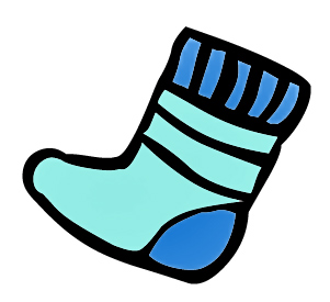Baby Socks Clip Art