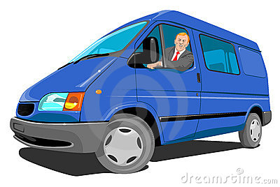 Blue Van Clipart Blue Delivery Van 3526148 Jpg