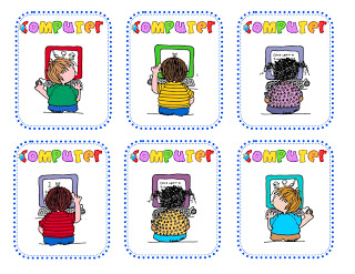 Center Time Clipart On Computer Clipart So In