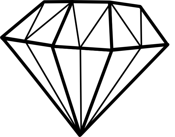 Diamant   Diamond Clip Art At Clker Com   Vector Clip Art Online